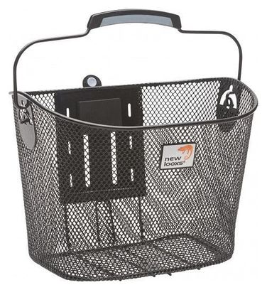 NEW LOOXS Panier À Vélo Toscane Smartlock 19 Litres 34 X 25 X 25 Cm - Noir