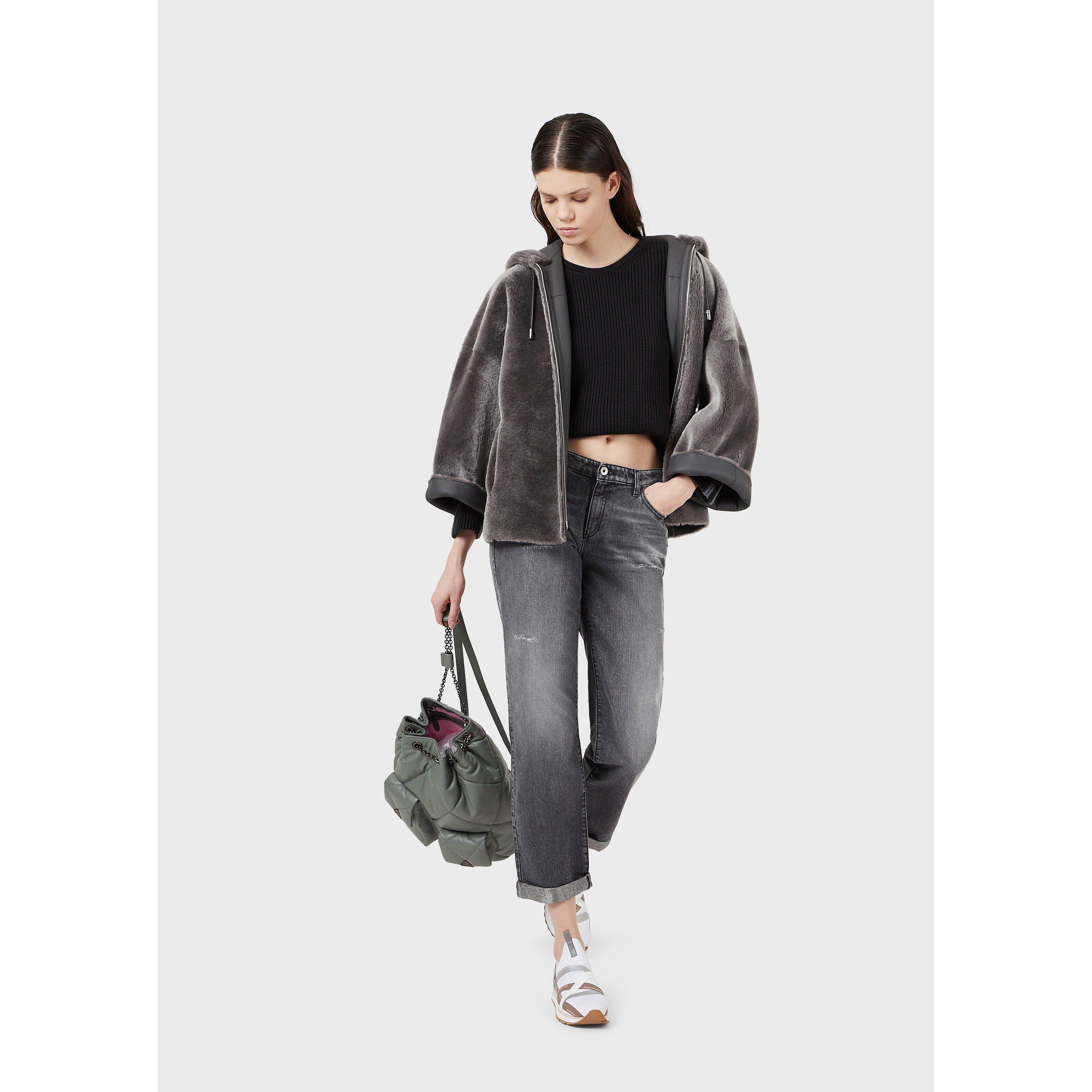 Emporio Armani Reversible Leather Jacket