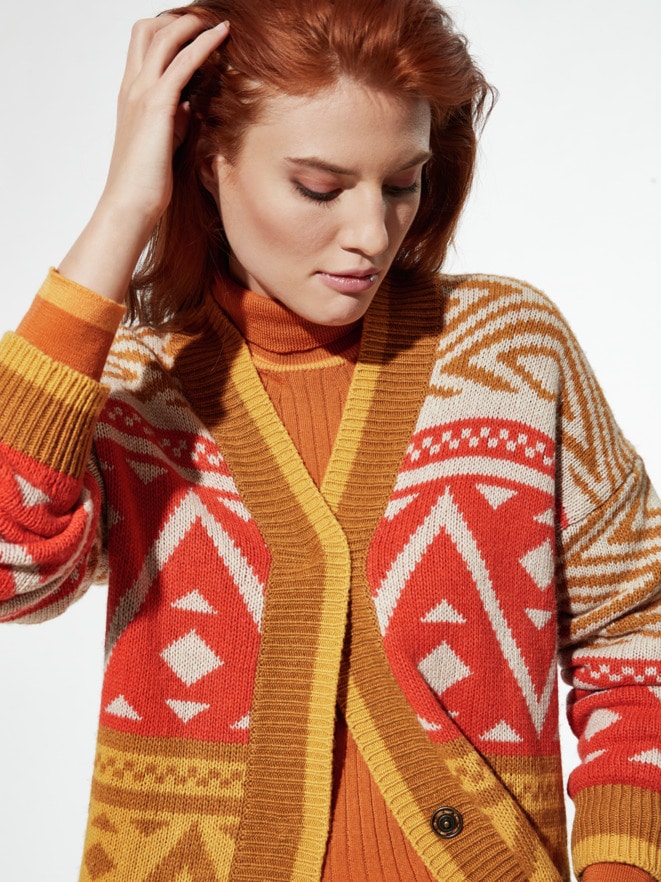 Cardigan Norwegermuster
