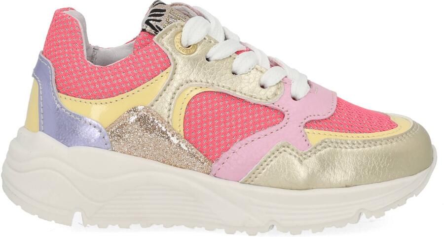 Develab 47136-089 meisjes sneakers rood