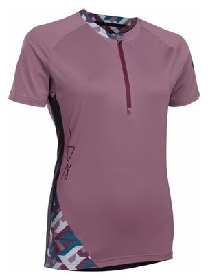 T-Shirt Manches Courtes Femme Demi-Zip ION Traze Rose