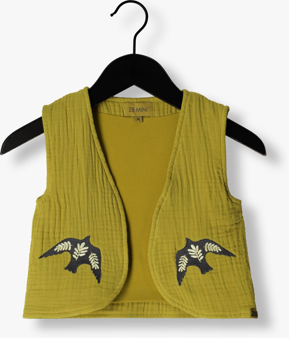 Z8 groene z8 gilet fleurtje