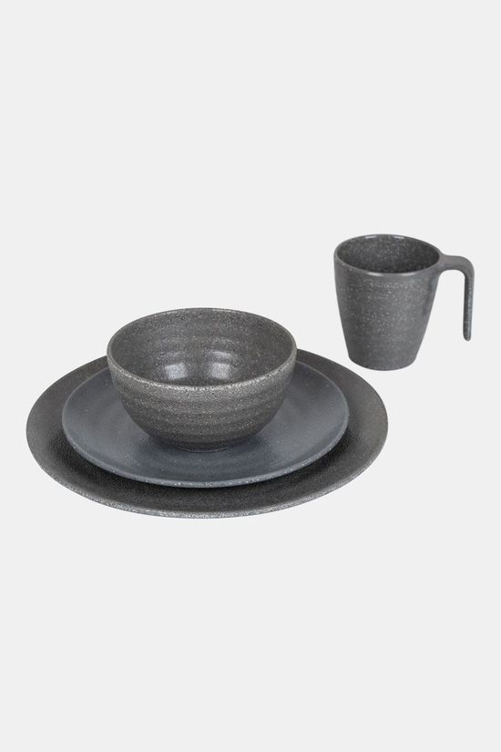 Bo-Camp Bo-Camp Servies 100% Melamine 16-Delig Stone