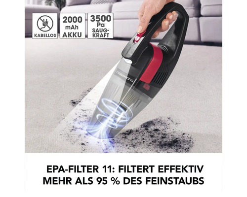 CLEANmaxx draadloze handstofzuiger 15W