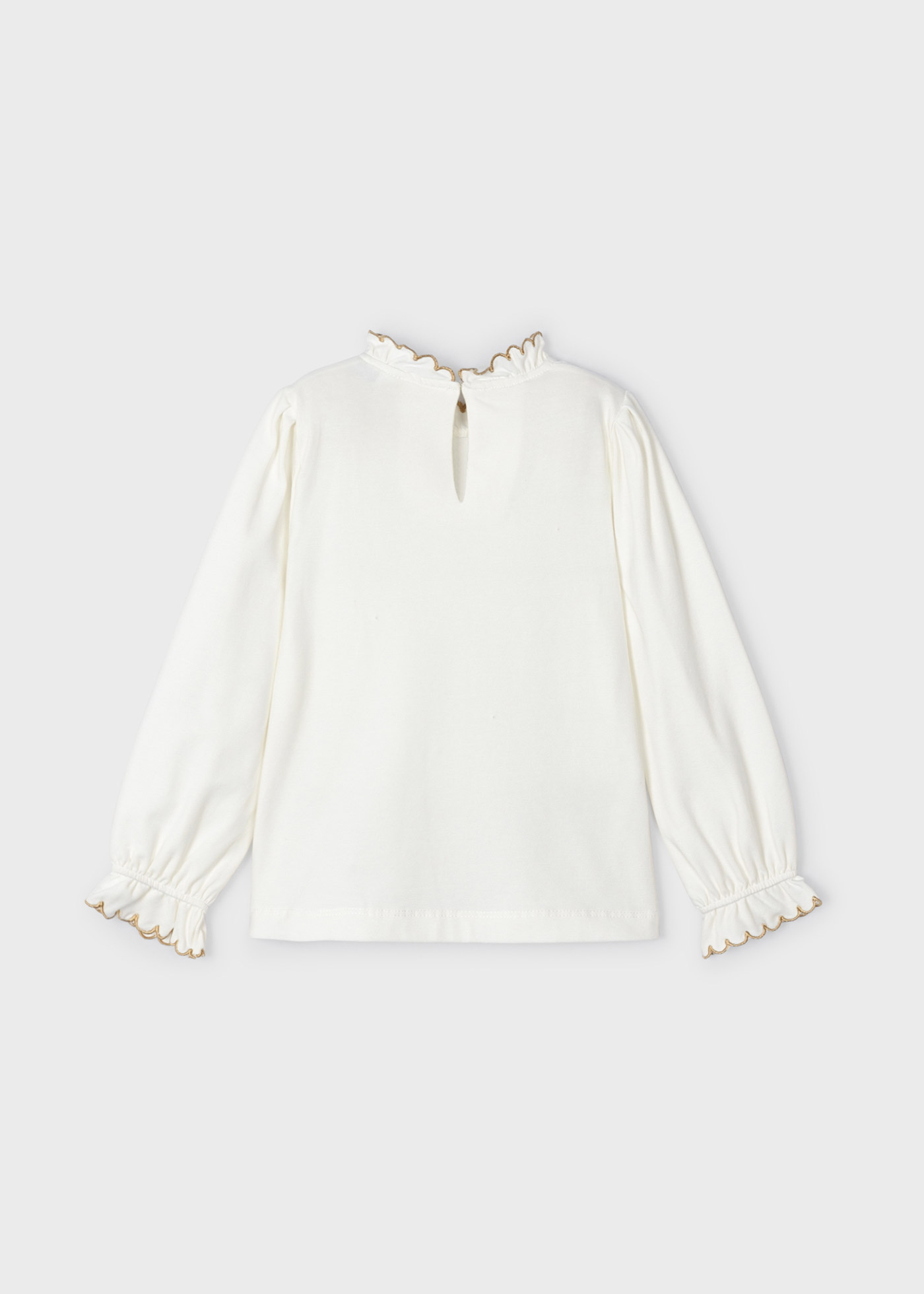 Blusa bordada Better Cotton para meninas