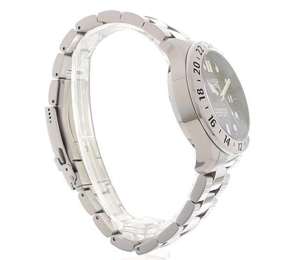 Depth Charge Stainless Steel Silvr Dial Dive Watch