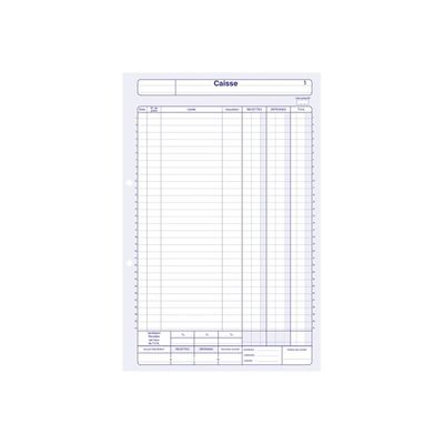 ELVE - Manifold Journal de caisse - 50 dupli - A4