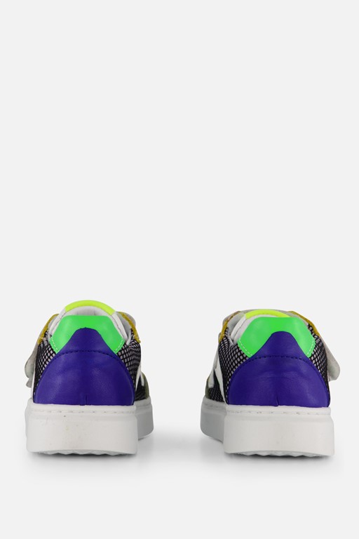 Muyters Velcro Sneakers groen Leer