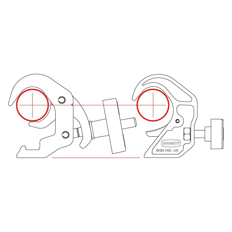 Doughty T58410 Fifty Clamp SWL 50 kg