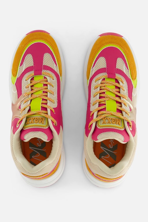 Mexx Loyce Sneakers oranje Textiel