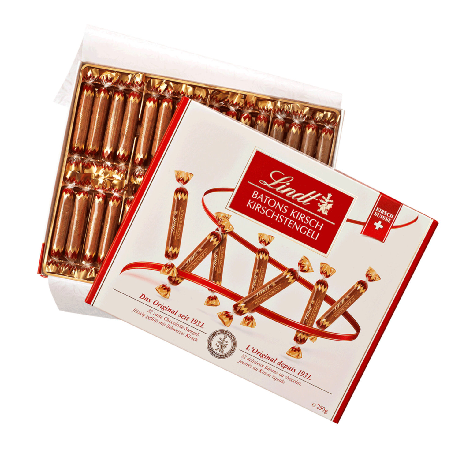 Lindt Kirschstengeli 2x250g