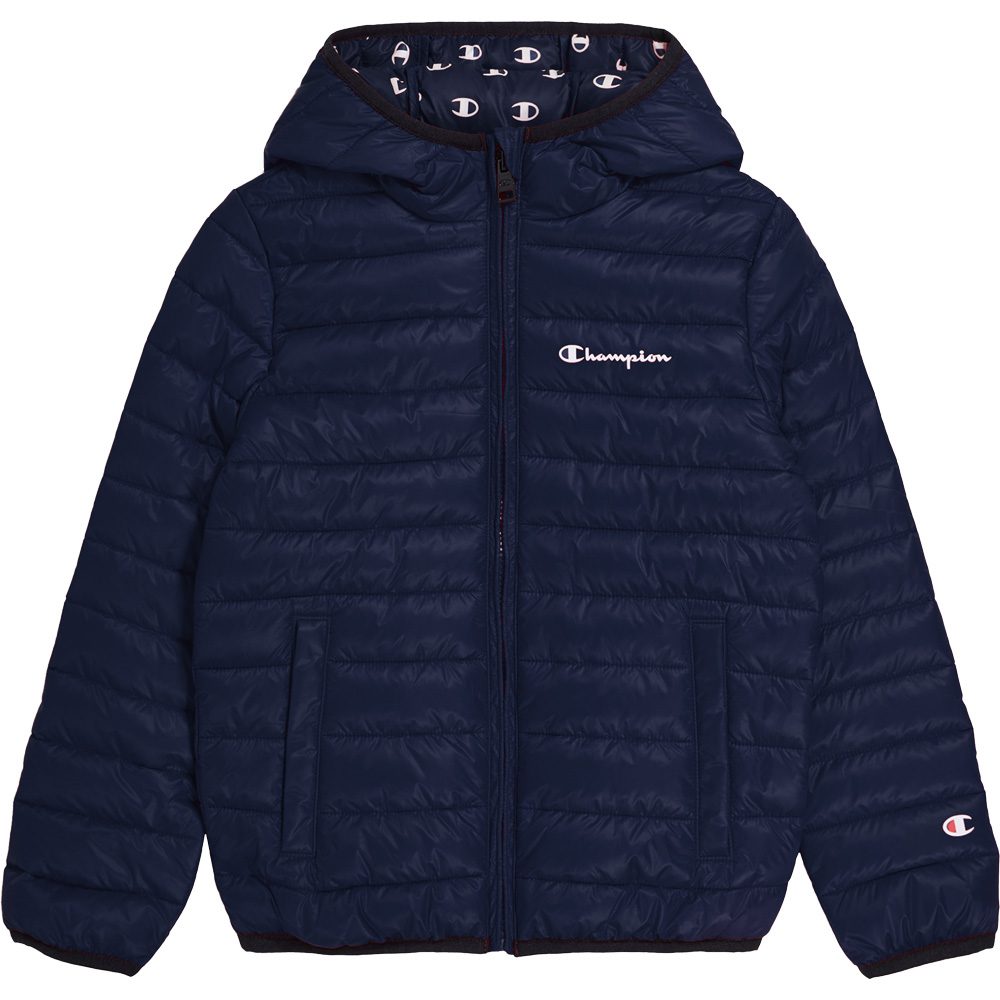 Champion Outdoor Hooded Jacke Kinder navy blue