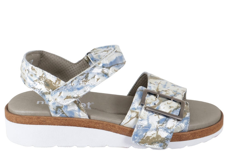 NEW FEET SANDAL I SKIND MED MARMOR LOOK