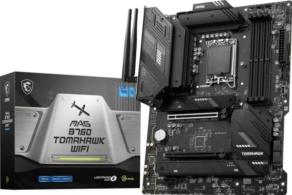 [OUTLET] - MSI MAG B760 TOMAHAWK WIFI LGA1700 ATX MB DDR5 2xPCIe x16 4xSATA