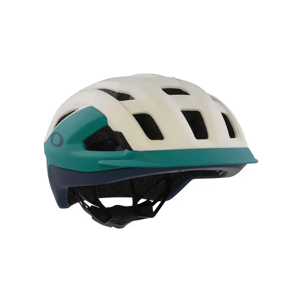 Oakley ARO3 Allroad MTB Fietshelm Wit/Groen/Blauw