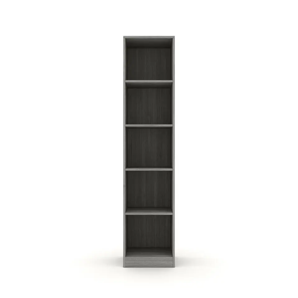 Interiax Kledingkast 'Mila' - Grijze Eik - 1 Deurs - 180x40x42 cm
