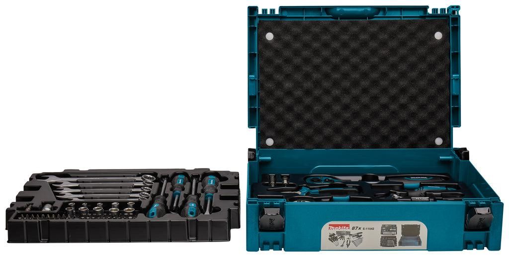 Makita E-11542 Handgereedschapset 87-delig in Mbox
