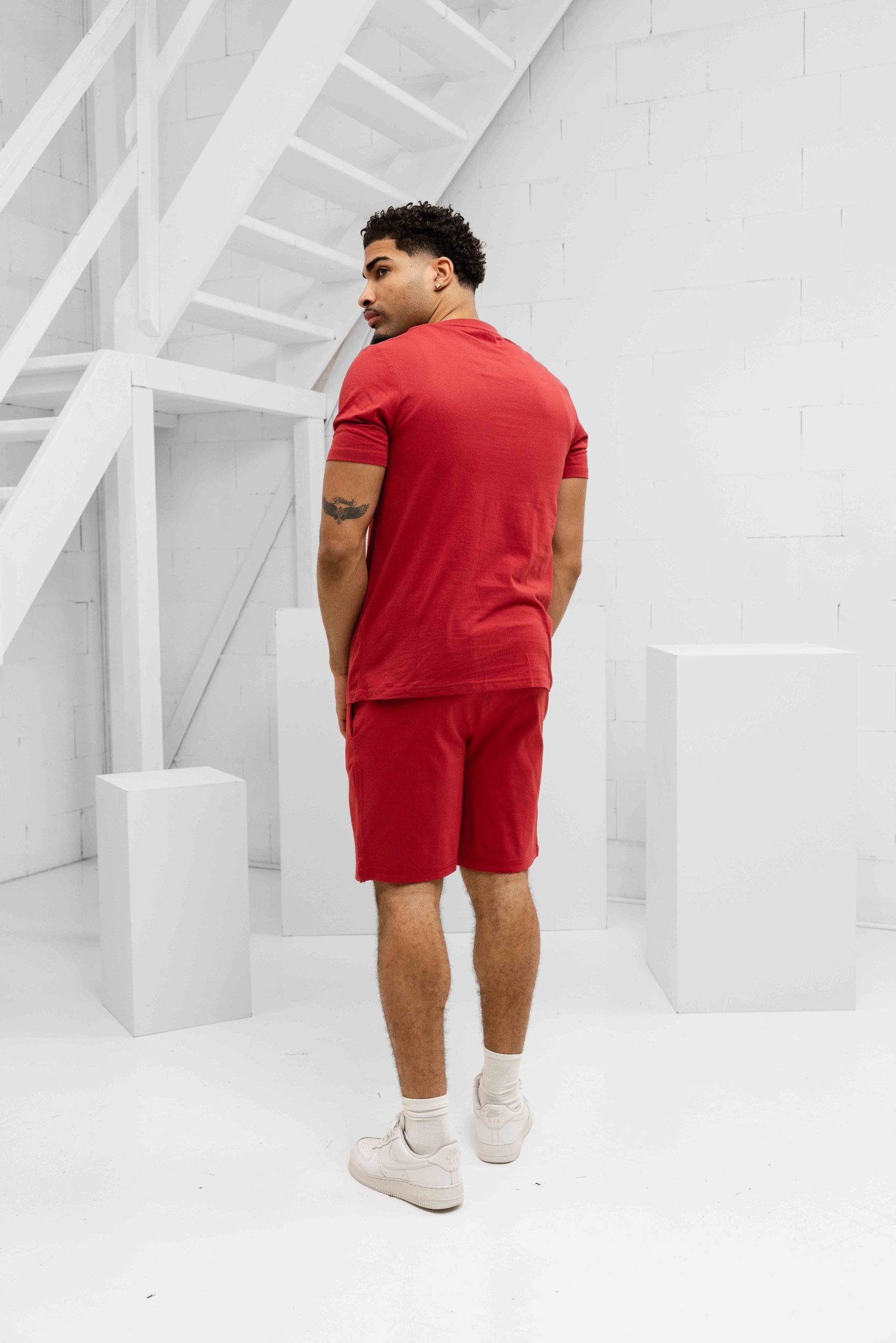 Lyle & Scott Sport Set Heren Rood