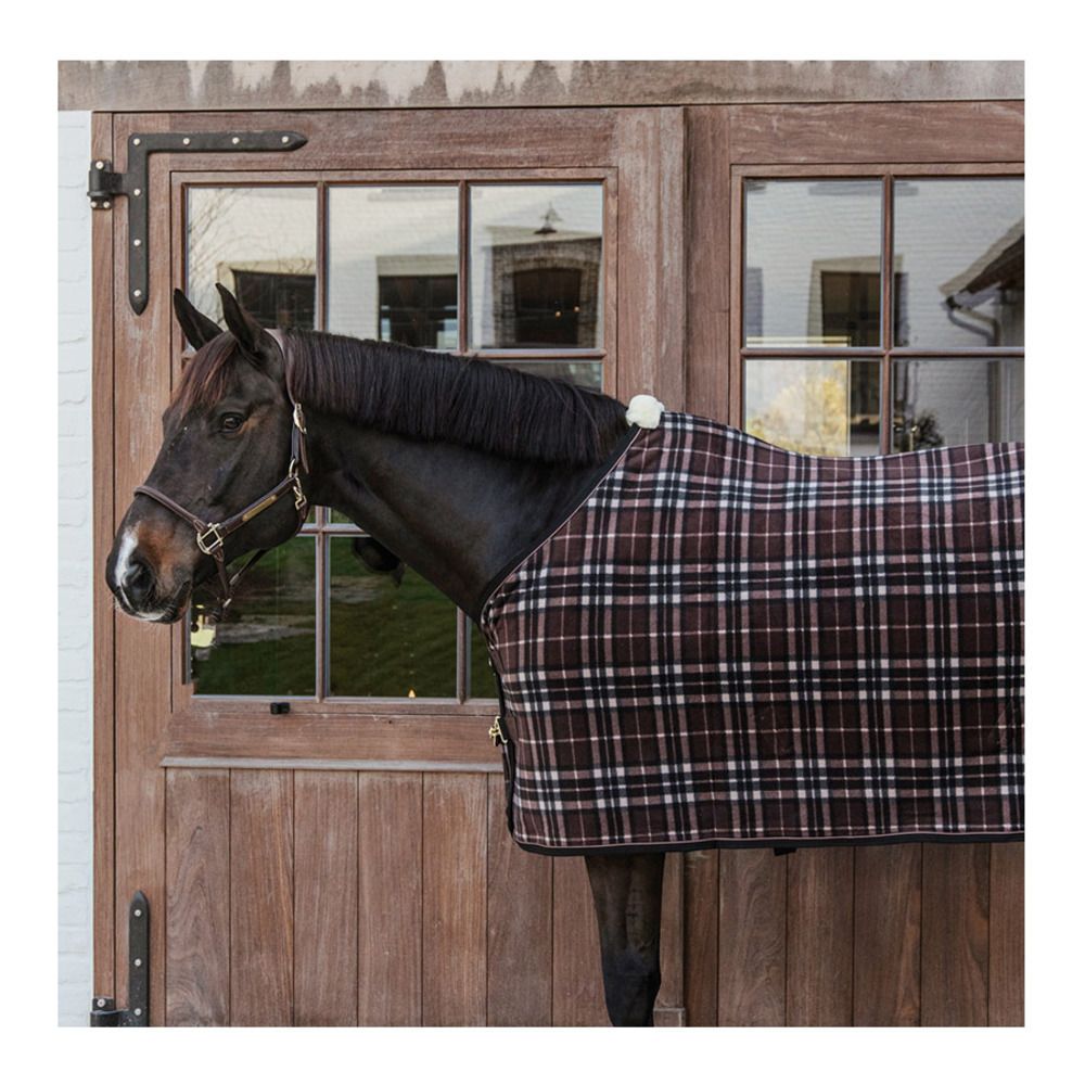 Kentucky HEAVY - Chemise séchante check printing brown