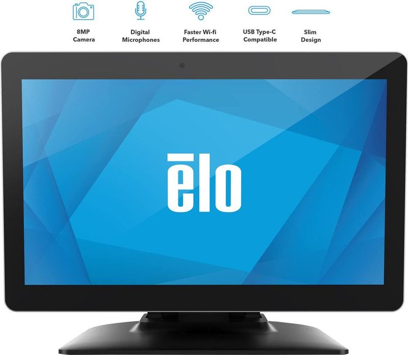 Elo - I-Series 4.0 Standard - Touchcomputer - Zwart - Android - 39.6 cm