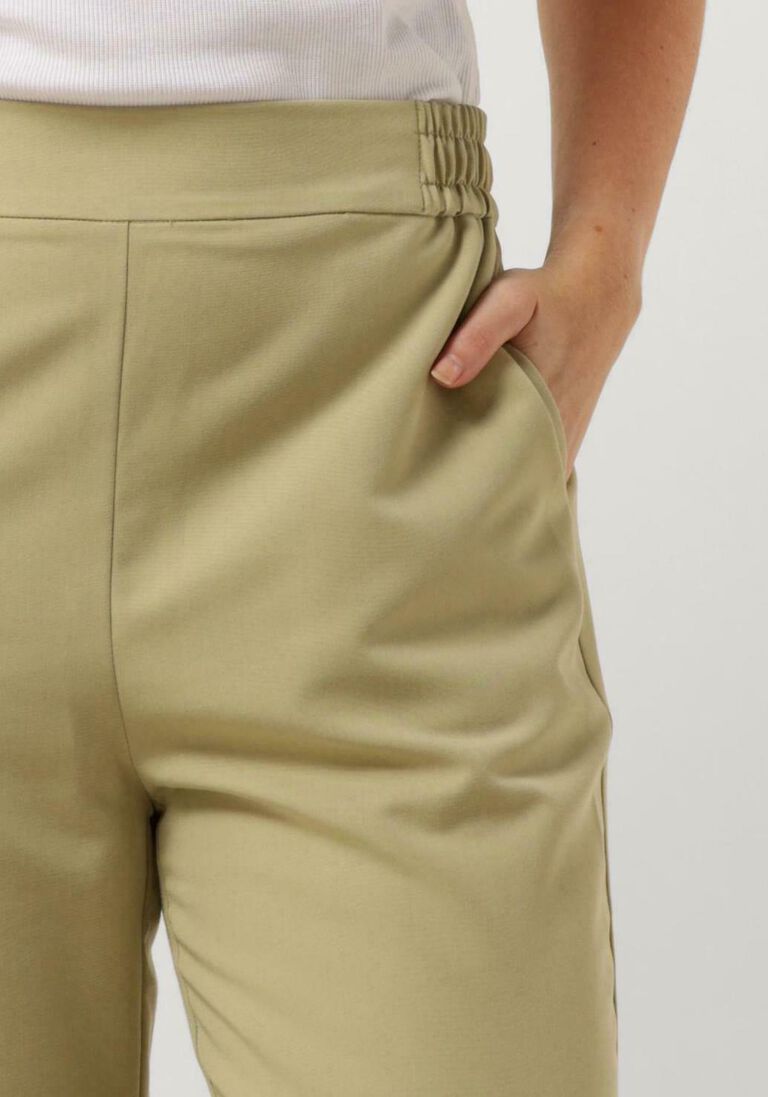 NOTRE-V groene notre-v pantalon x florine - carbo pants