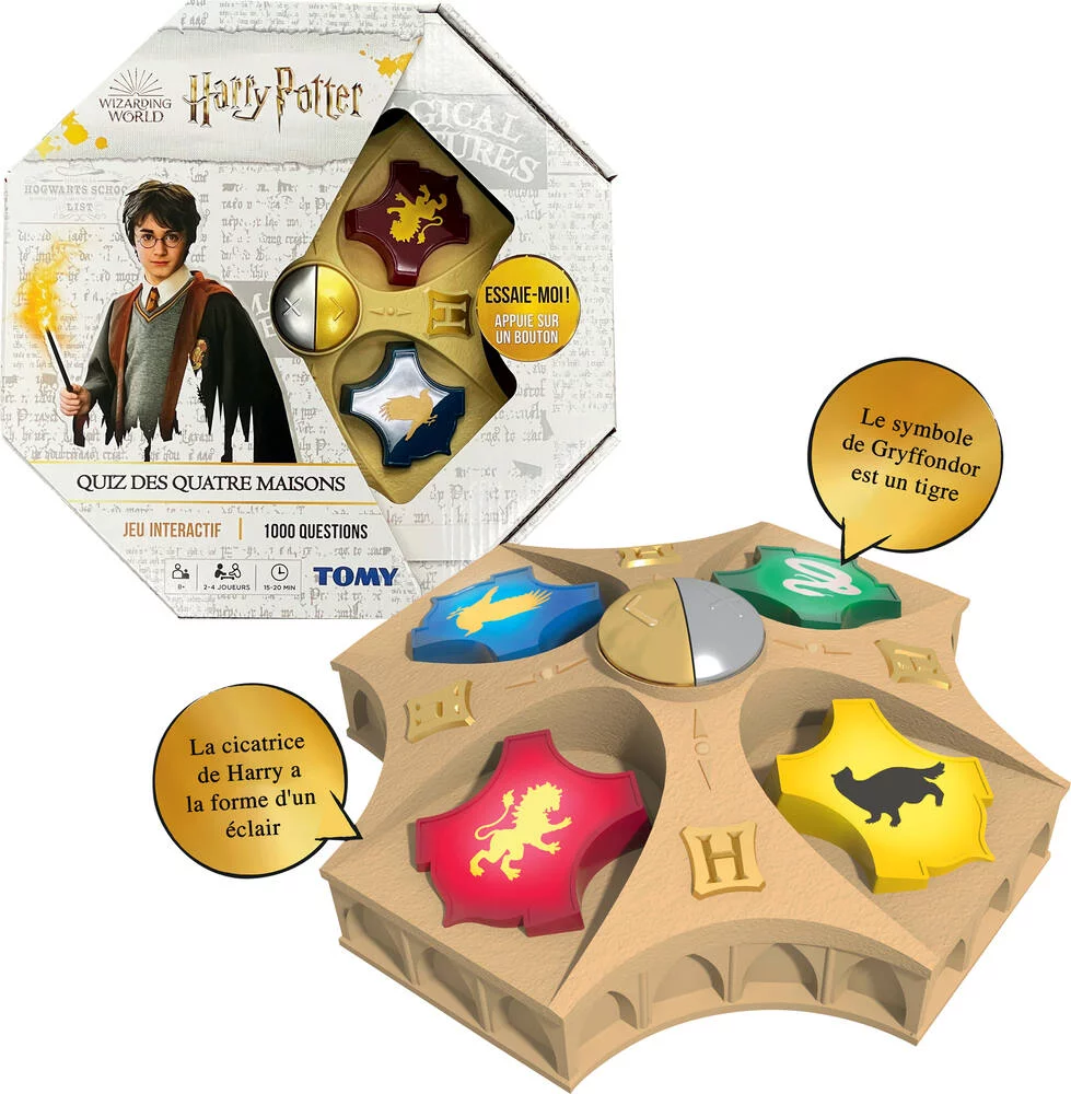 HARRY POTTER LE QUIZ DES 4 MAISONS