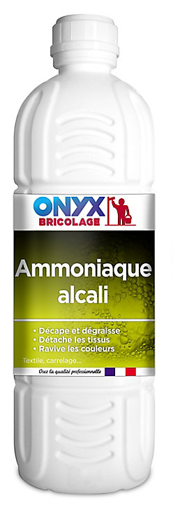 Ammoniaque alcali 13° Onyx bricolage 1L