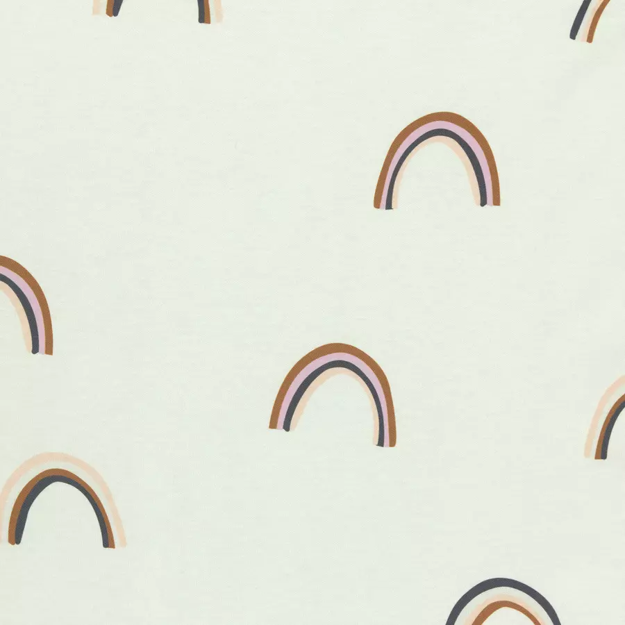 LÄSSIG Babyschlafsack Regenbogen mint