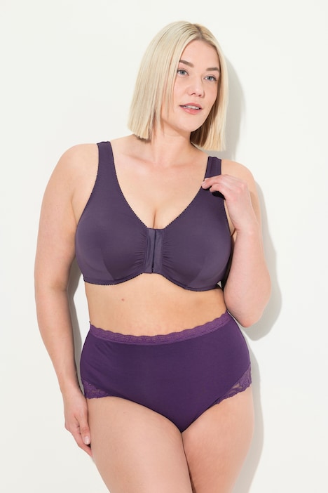 Bustier, Still-BH, Vorderverschluss, Cup C/D - E/F