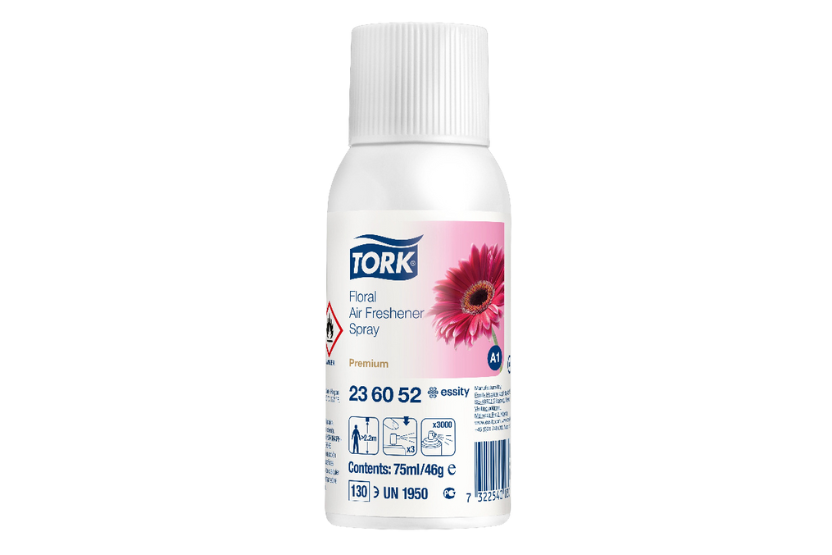 Tork® A1 Luchtverfrisser Spray met Bloemengeur 12 flessen (236052)