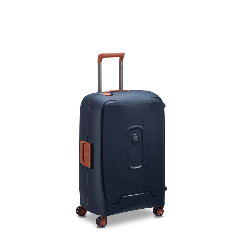 Valise rigide Moncey 69 cm Bleu Encre