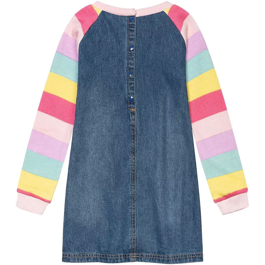 MINOTI Jeanskleid Blau