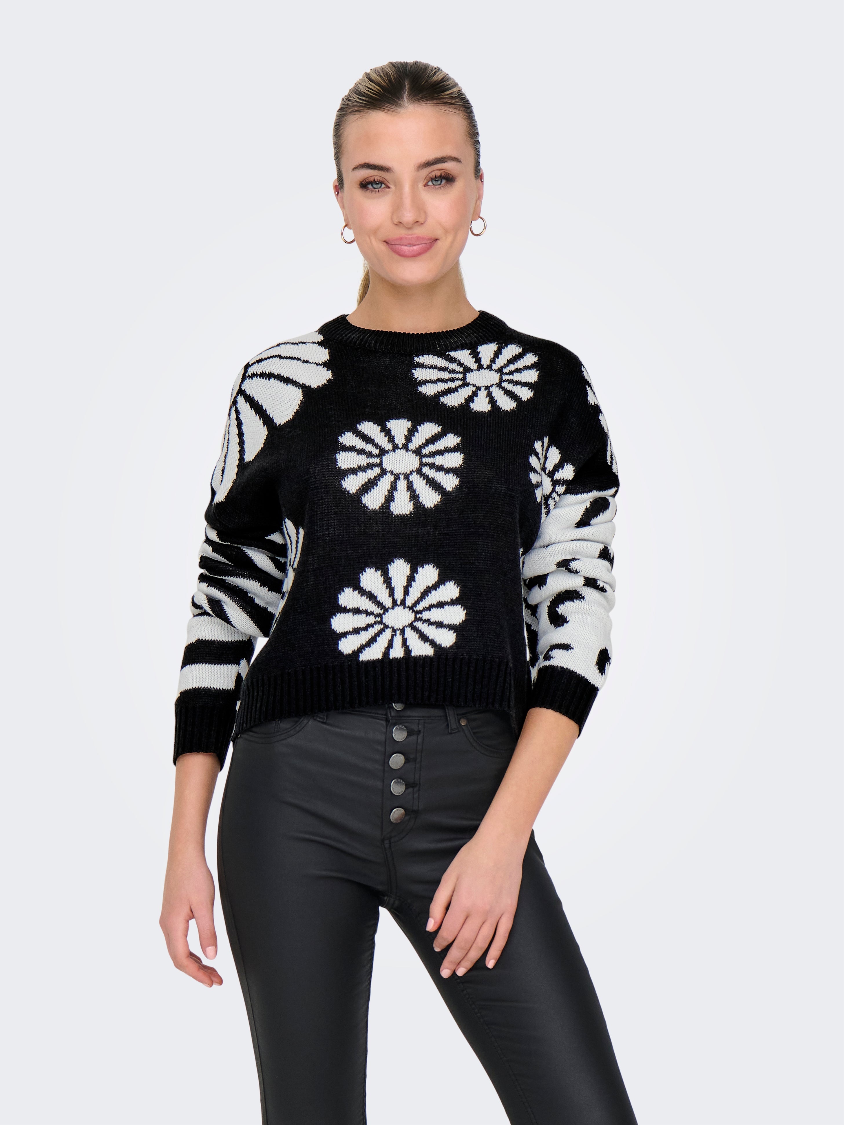 ONLBETTY Strickpullover Black
