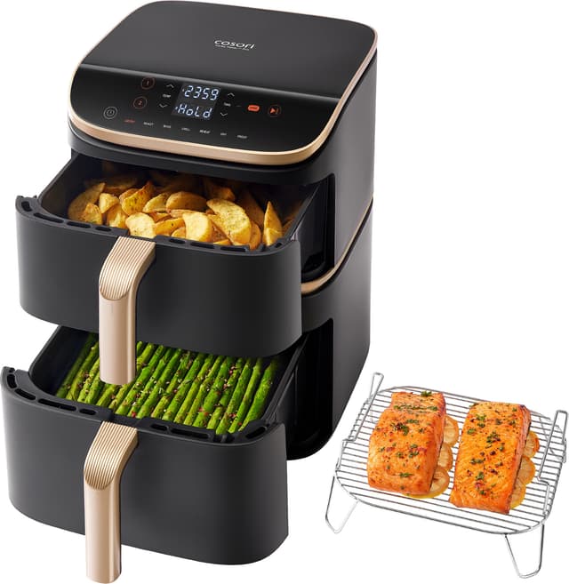 Cosori Turbo Tower Pro airfryer KAAPAFCSSEU0246Y (sort)