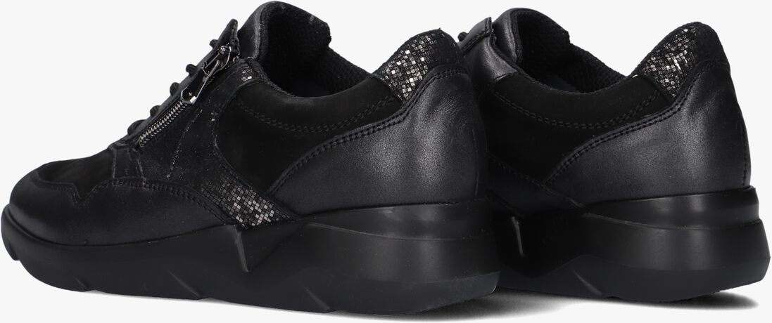 zwarte waldlaufer lage sneakers k funky