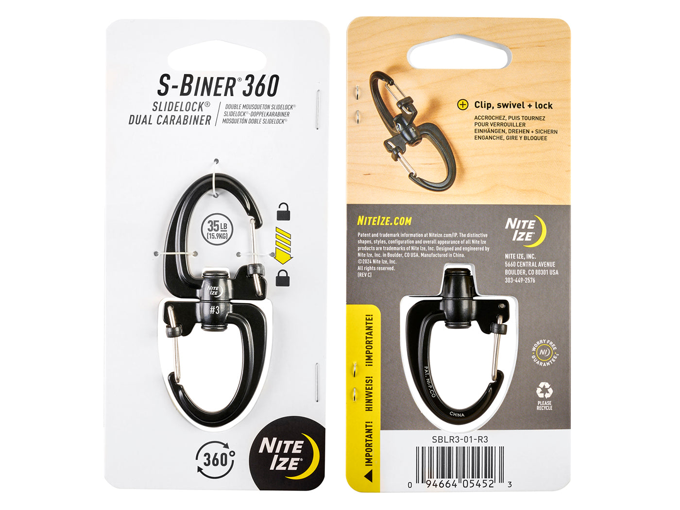 Nite Ize S-Biner 360 Karabijnhaak #3