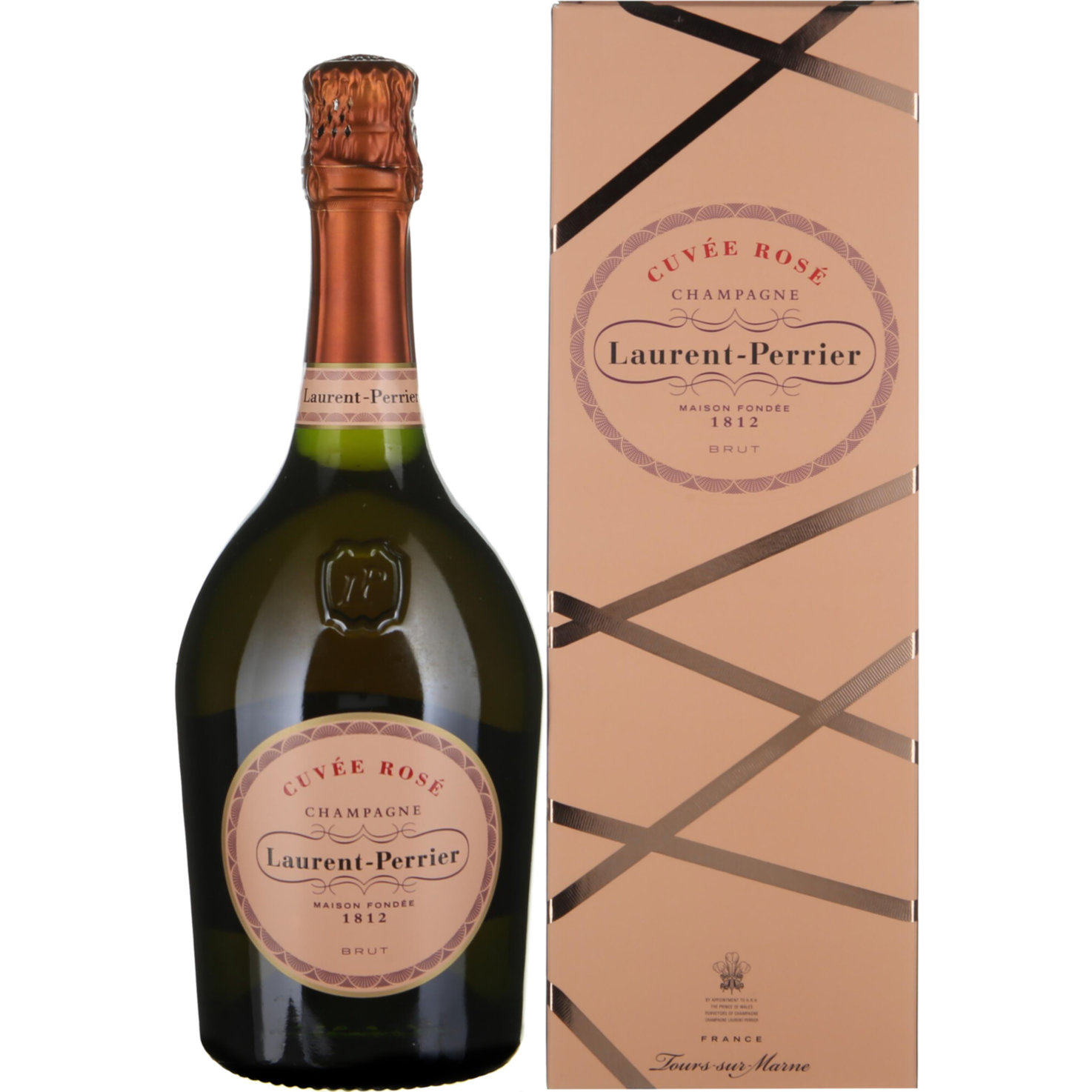 Champagne Laurent-Perrier Cuvée Rosé Etui -75cl