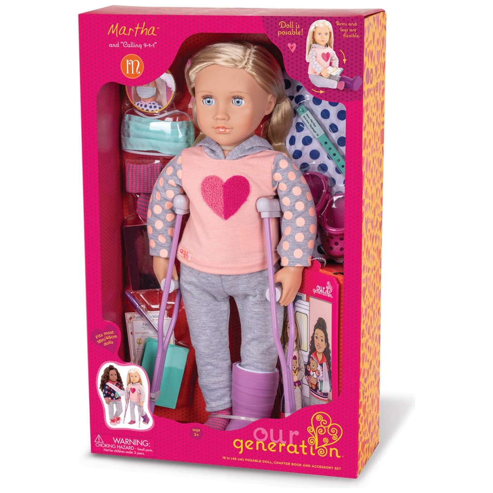 Our Generation Deluxe Puppe Martha