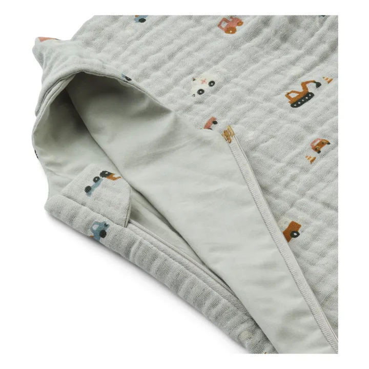Liewood Gigoteuse en coton bio Flora | Gris tourterelle