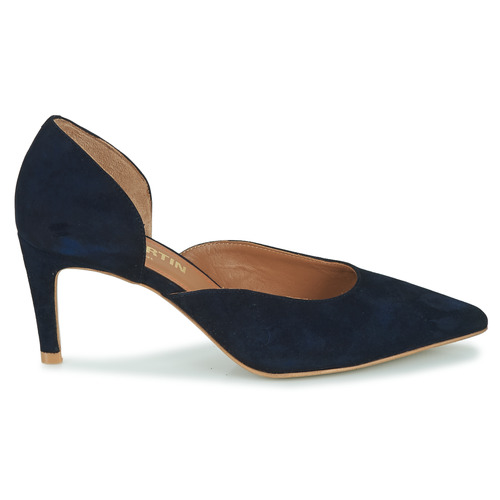 JB Martin - ENVIE - CHEVRE VELOURS MARINE