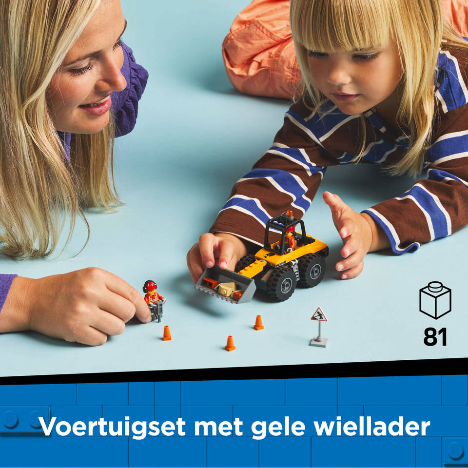 LEGO City gele wiellader 60450