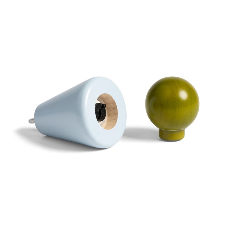 &klevering Halma peper- en zoutmolen S Blue
