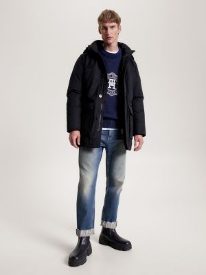 Parka Rockie acolchoada com capuz