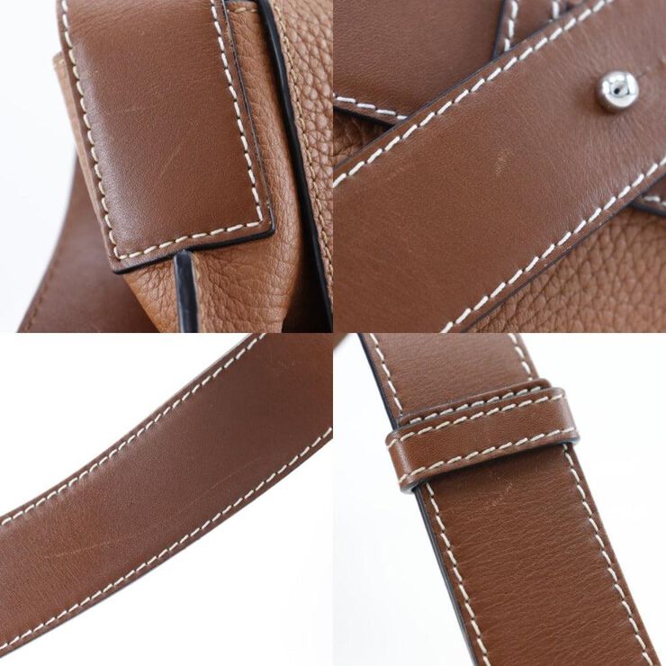 Loewe Vintage Loewe Crossbody Bag Brown