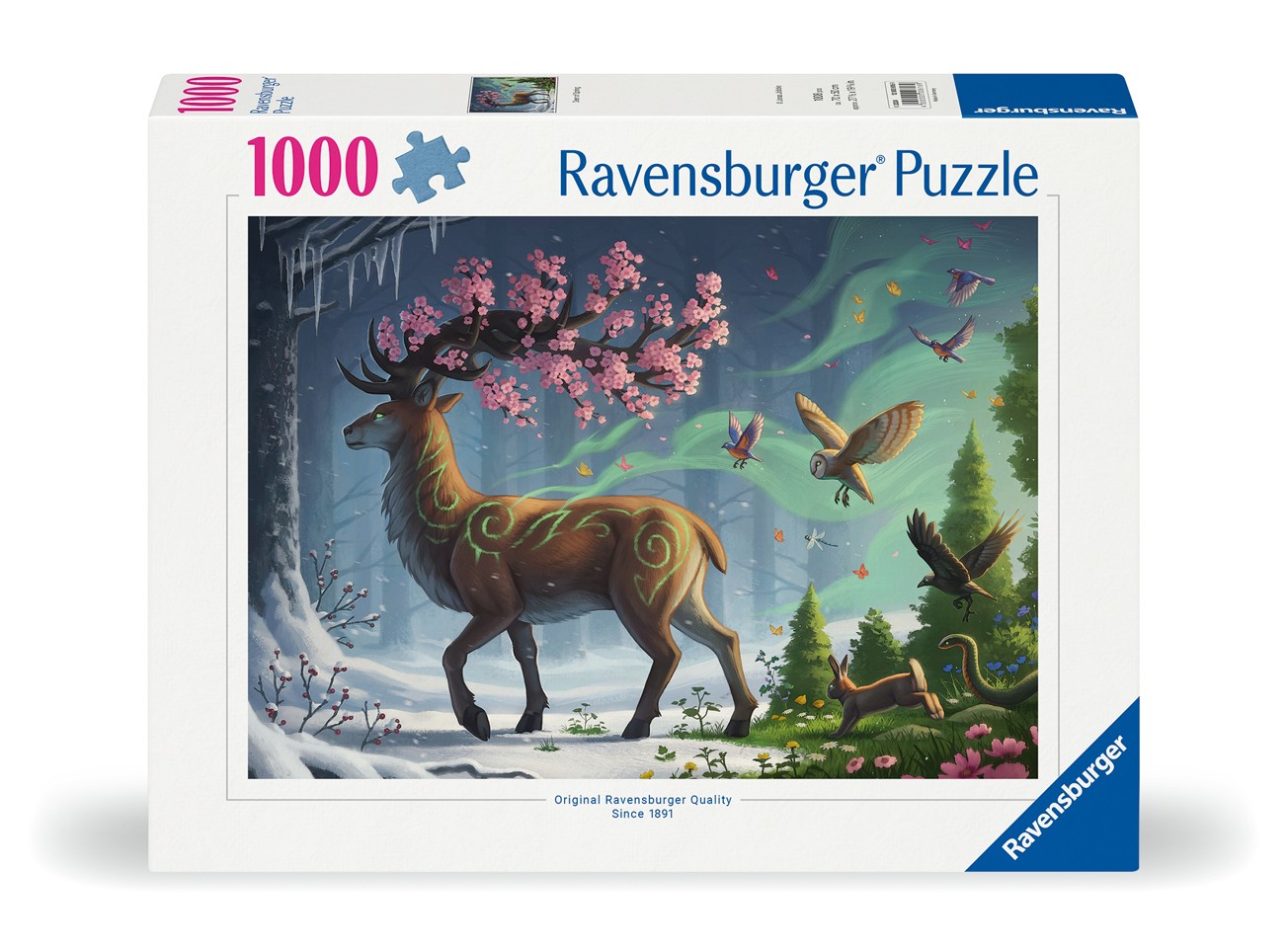 Ravensburger - Puslespil Spring Deer 1000 brikker