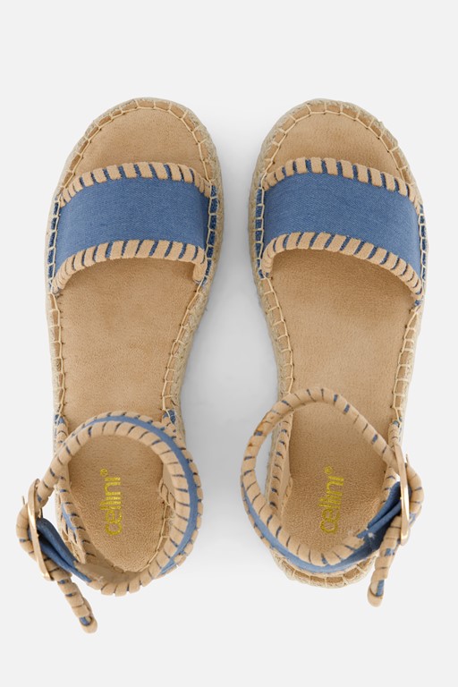 Cellini Espadrilles Denim Textiel