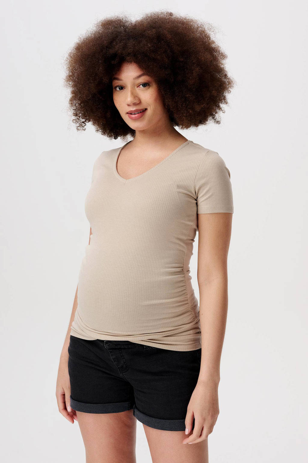 Noppies zwangerschapsshirt Jadie zand