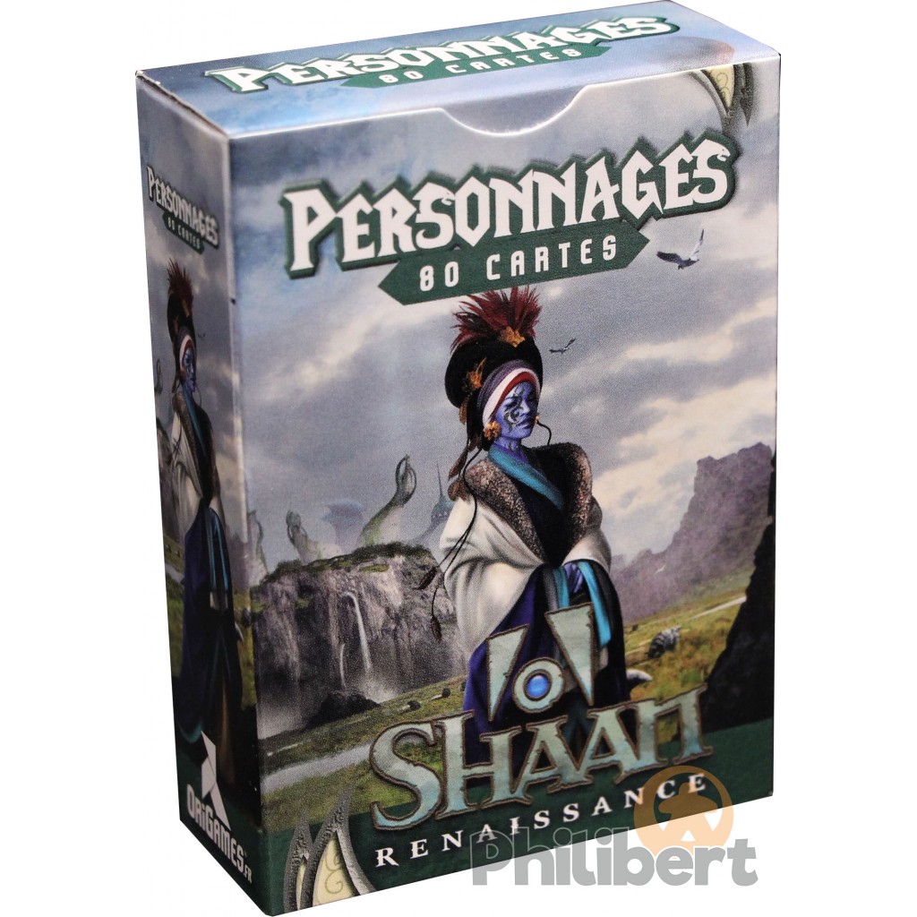 Shaan - Le Feu sous la Glace : Cartes de personnages