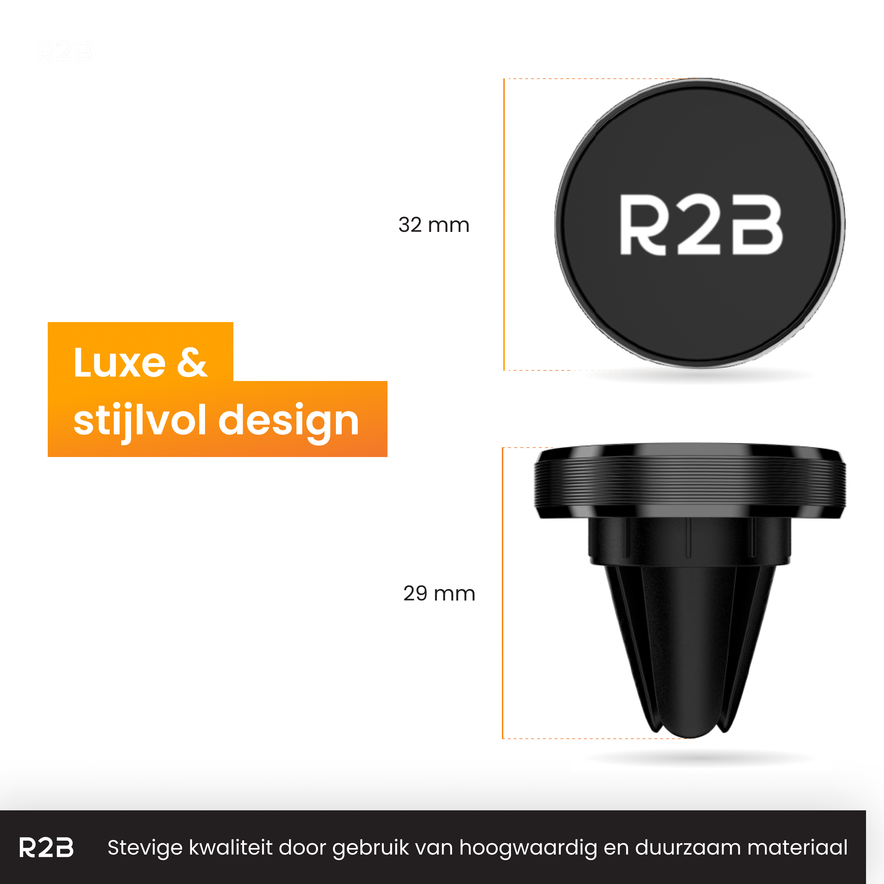 R2B Magnetische Auto telefoonhouder