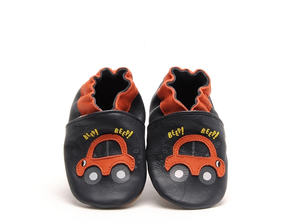 Robeez chaussons bebe beep beep bleu
